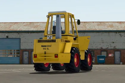 Efektywny Ładowarka Kramer Allrad 512 — Zwinny Pomocnik dla Farmy w FS25 — 5