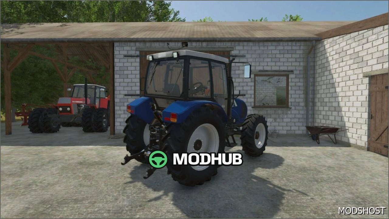 Трактор Farmtrac 675 DT V1.1 для Farming Simulator 25