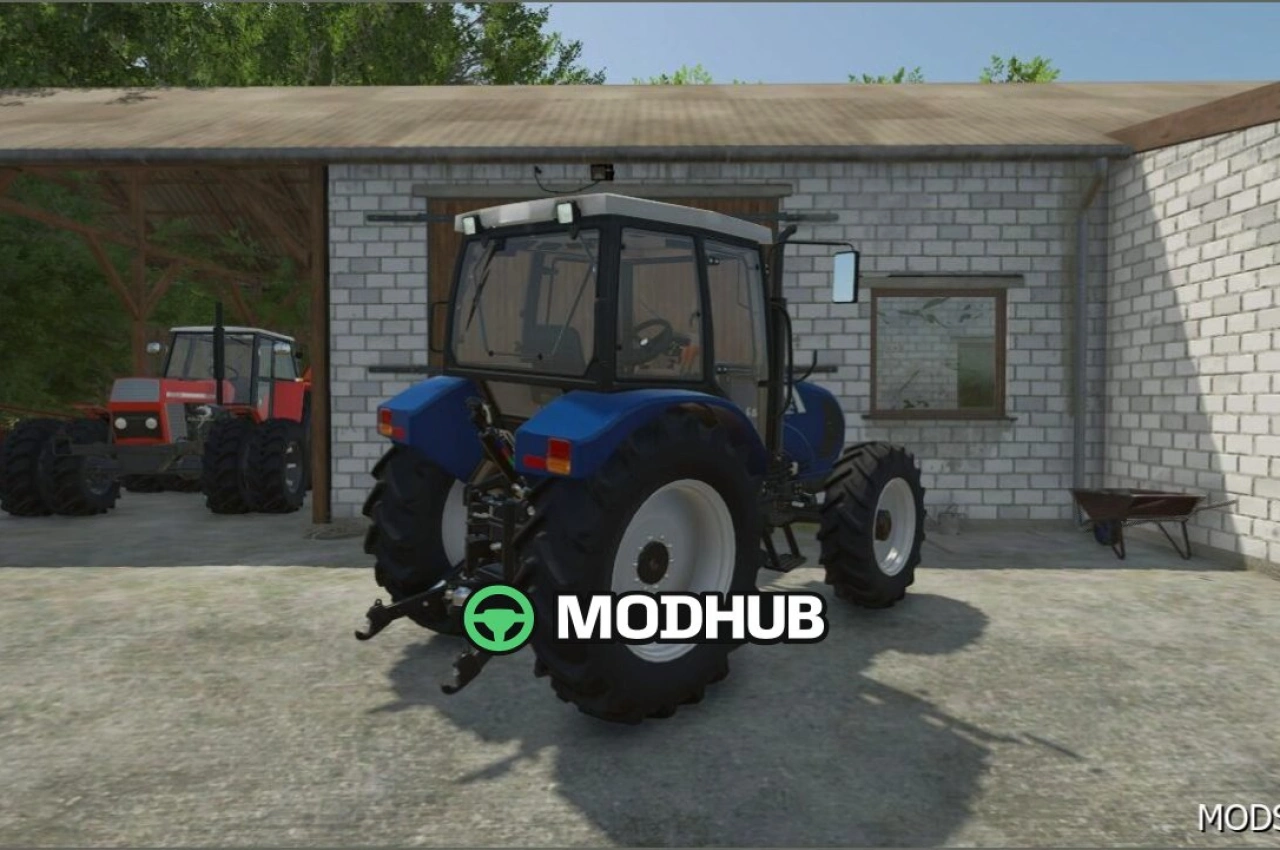 Трактор Farmtrac 675 DT V1.1 для Farming Simulator 25