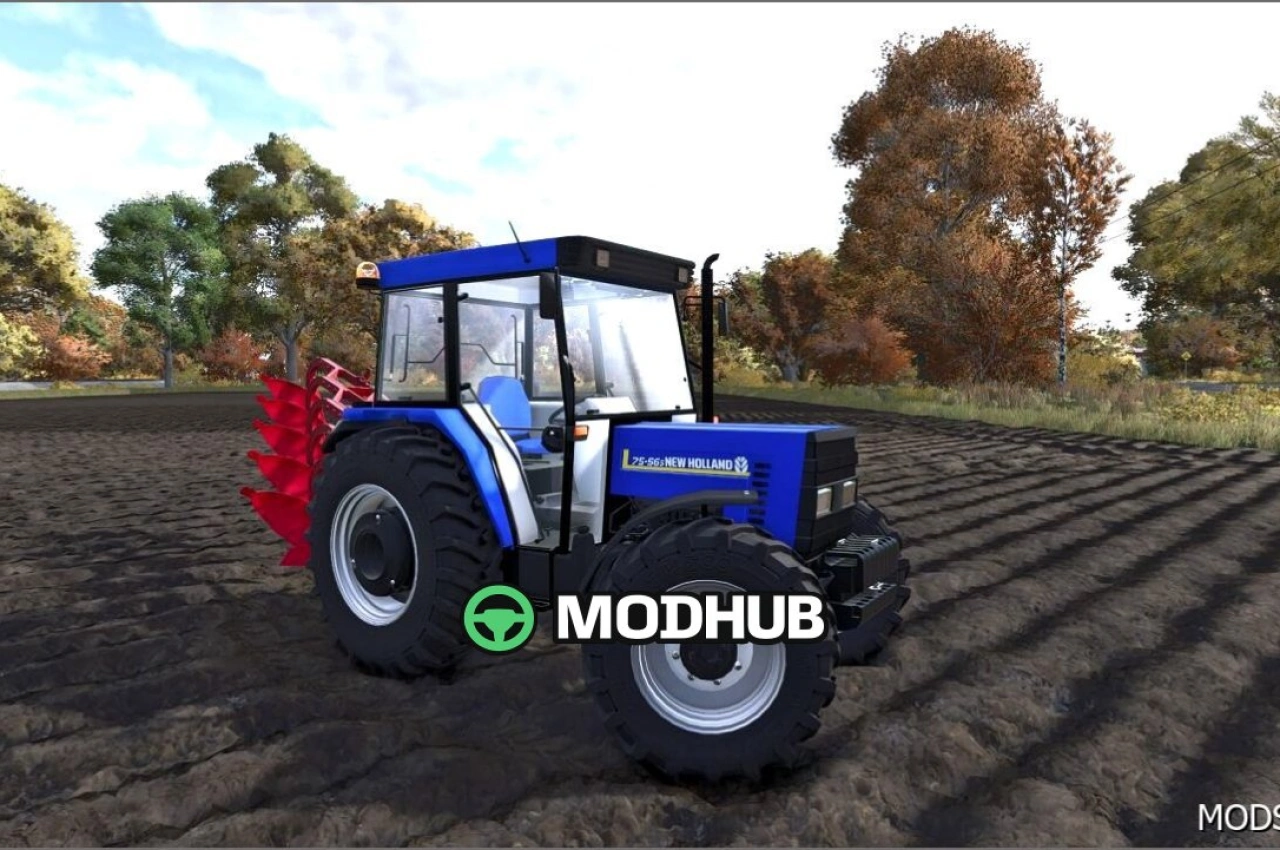 Трактор New Holland 75-56 для Farming Simulator 25