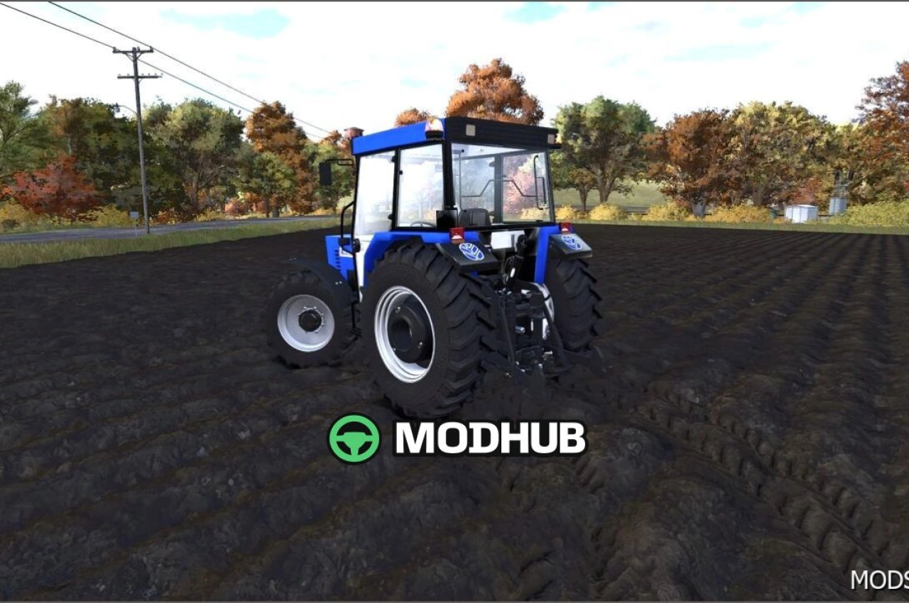 Трактор New Holland 75-56 для Farming Simulator 25
