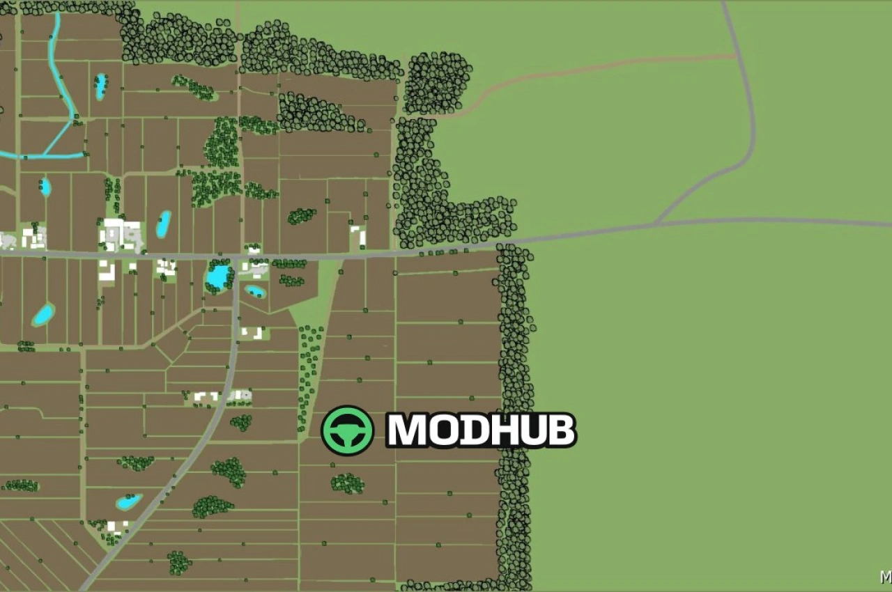 Карта Żbiki для Farming Simulator 25