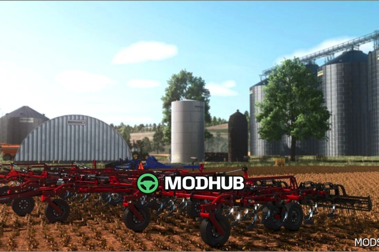 Культиватор Case IH Tiger Mate 255 для Farming Simulator 25