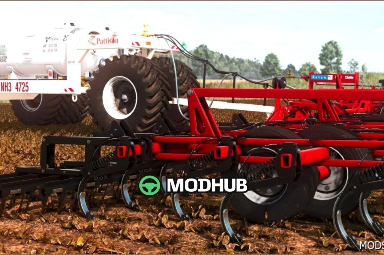 Культиватор Case IH Tiger Mate 255 для Farming Simulator 25