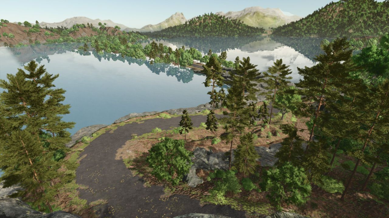 Fantasy-Karte Submerged Sanctuary — Einzigartige Entwässerung, Produktion und Neue Länder in Farming Simulator 25