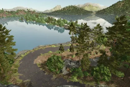 Fantasy-Karte Submerged Sanctuary — Einzigartige Entwässerung, Produktion und Neue Länder in Farming Simulator 25 — 3