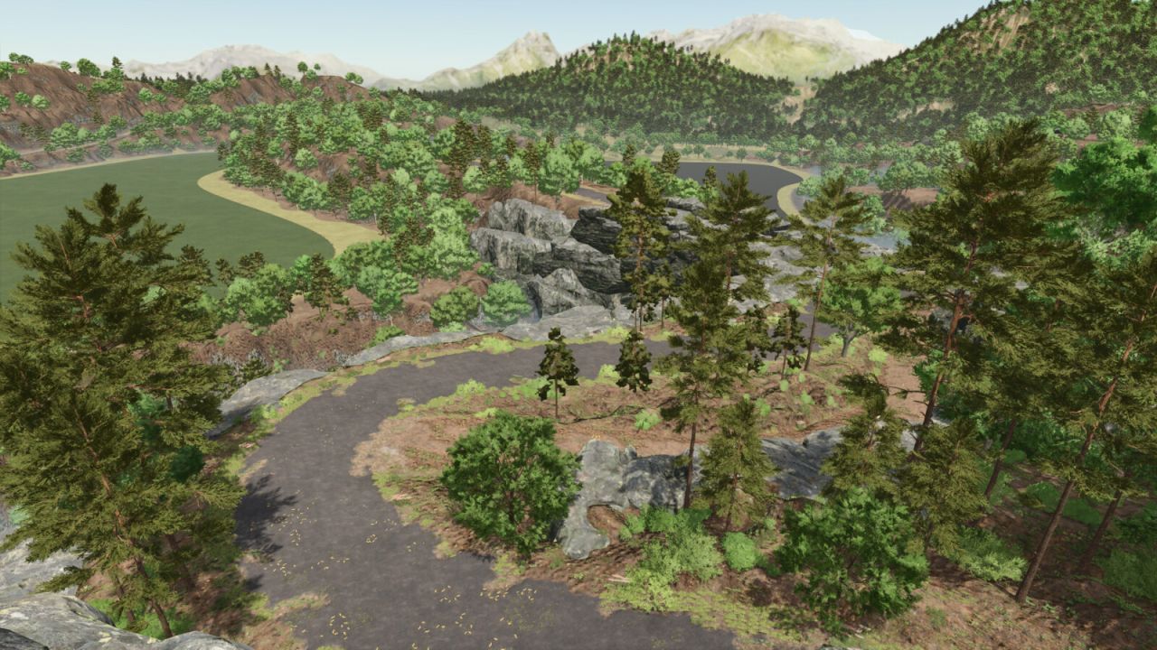 Fantasy-Karte Submerged Sanctuary — Einzigartige Entwässerung, Produktion und Neue Länder in Farming Simulator 25