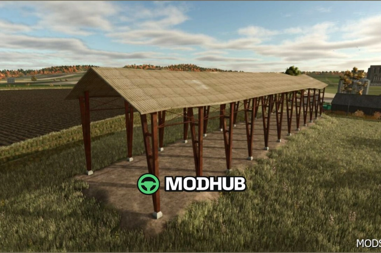 Металевий сховок для Farming Simulator 25