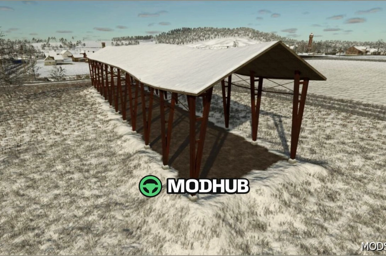 Металевий сховок для Farming Simulator 25