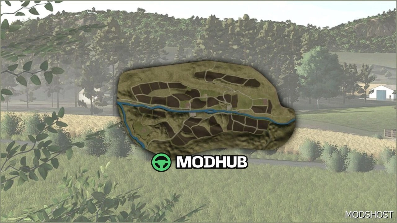 Карта Hamlet для Farming Simulator 25