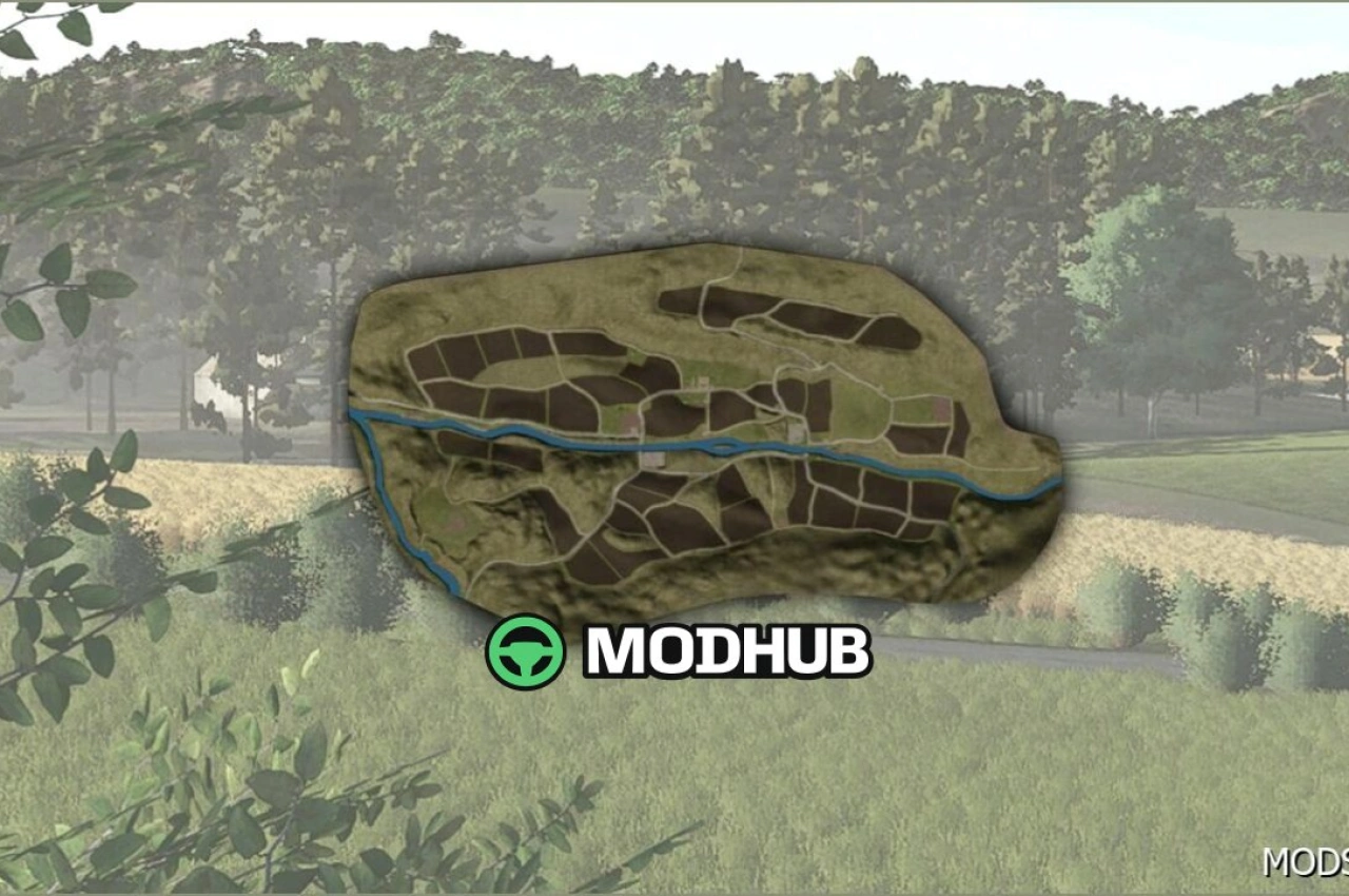 Карта Hamlet для Farming Simulator 25
