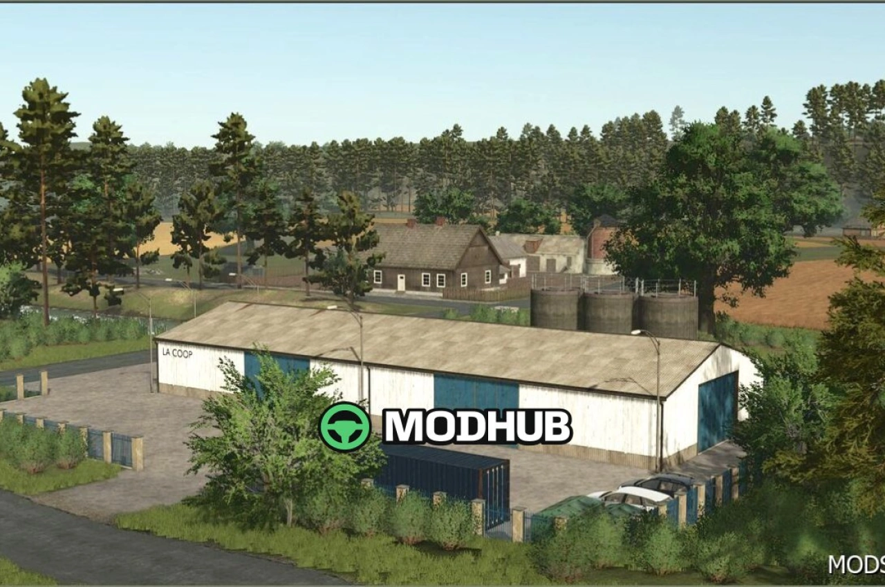 Карта Hamlet для Farming Simulator 25