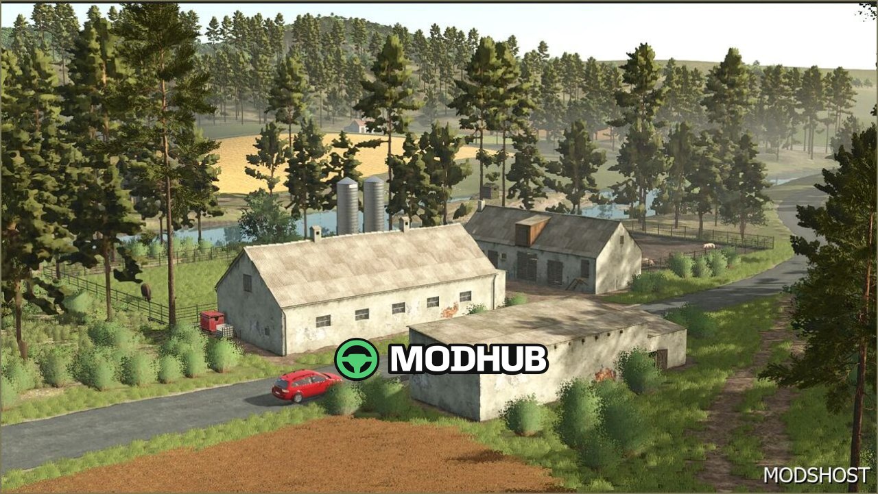 Карта Hamlet для Farming Simulator 25