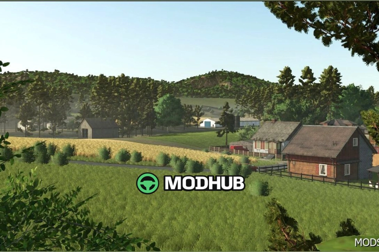 Карта Hamlet для Farming Simulator 25