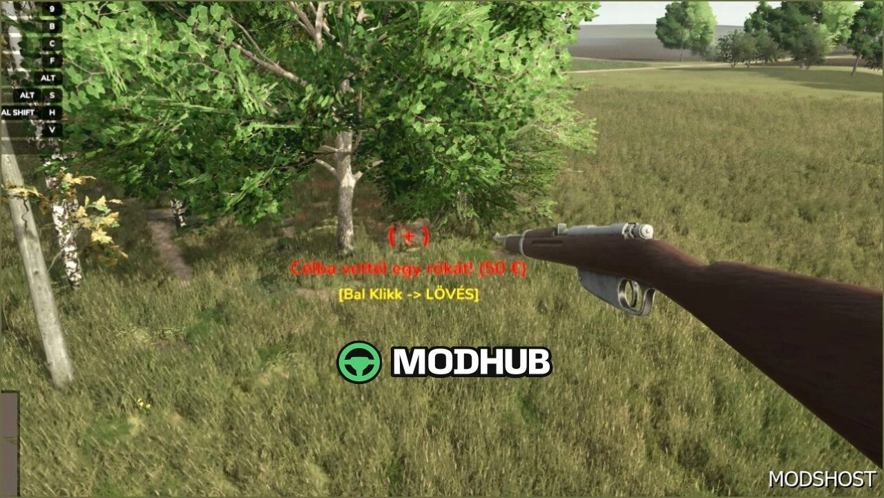 Мод для полювання на диких тварин для Farming Simulator 25