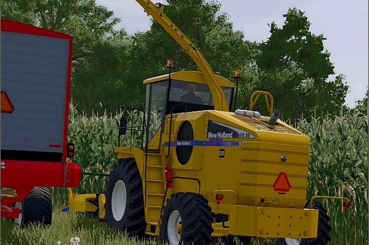Комбайн NEW Holland FX US для Farming Simulator 25