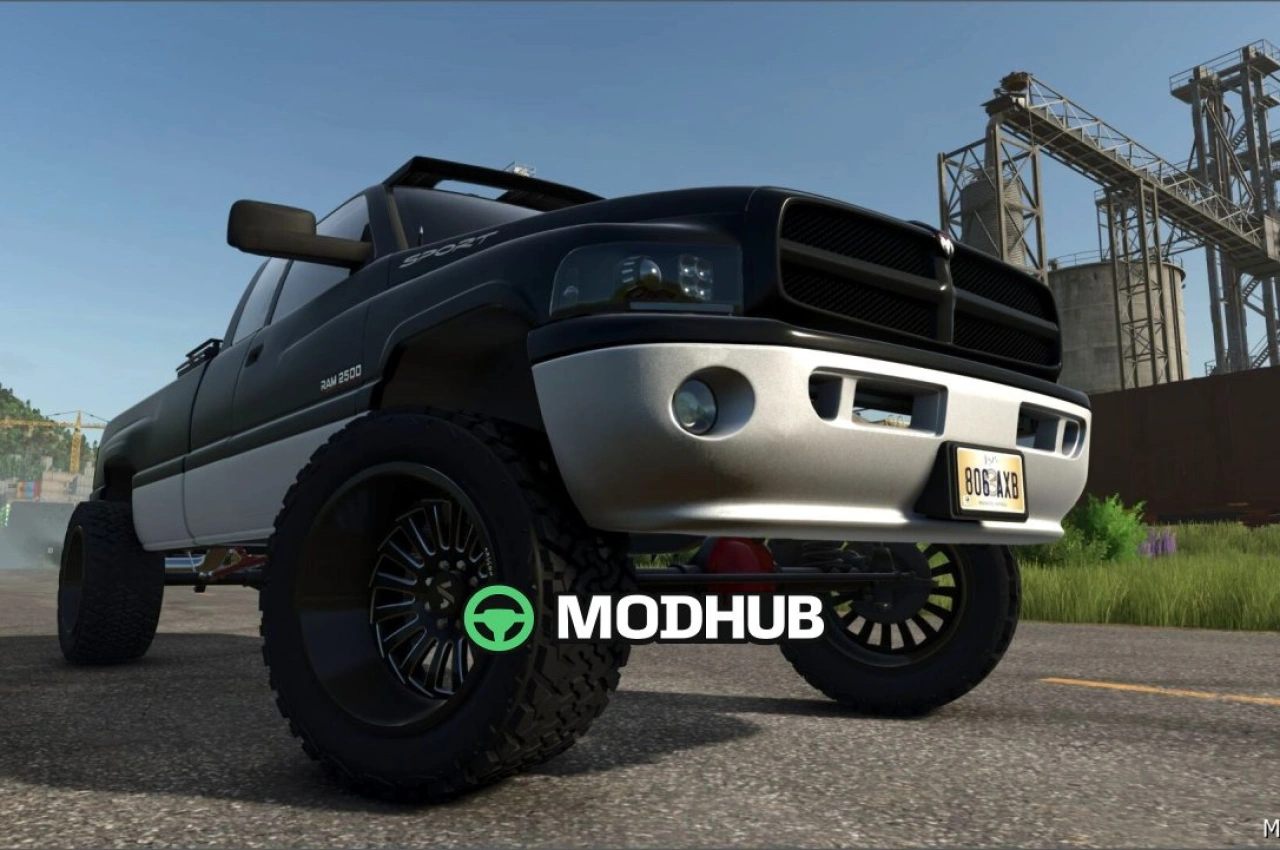 Автомобіль Dodge RAM 2500 1999 для Farming Simulator 25