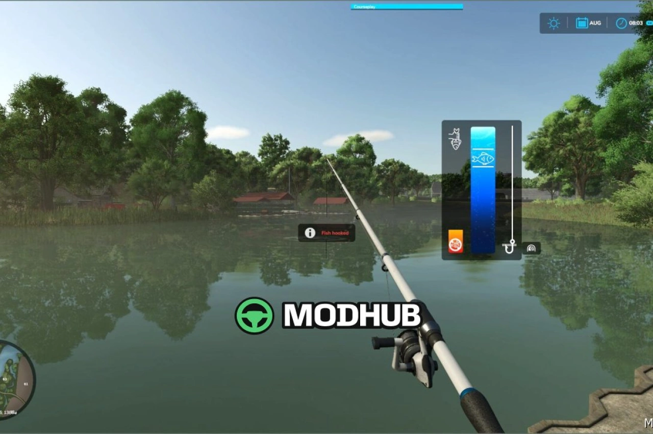 Швидка риболовля V1.0.0.1 для Farming Simulator 25