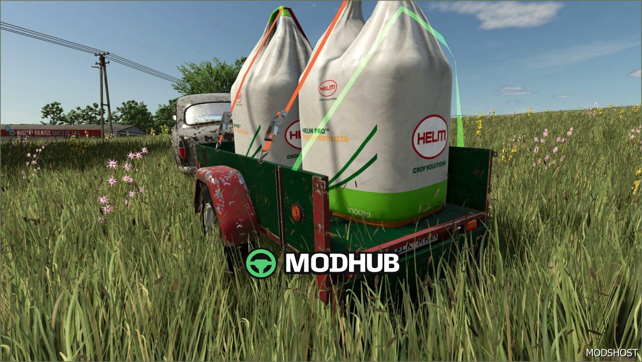 Причіп для автомобілів OLD для Farming Simulator 25