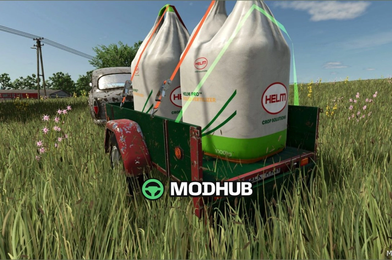 Причіп для автомобілів OLD для Farming Simulator 25