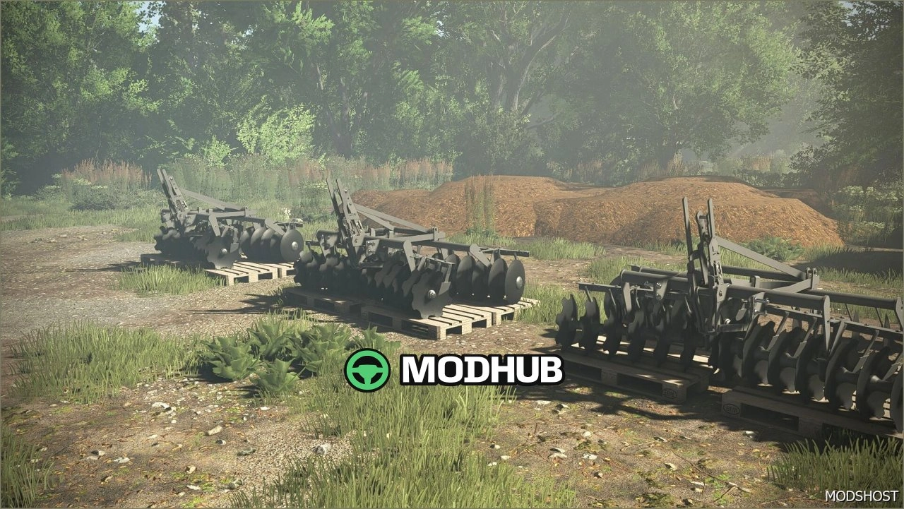 Дисковий плуг Lemind Leskovac Tanjirace Pack для Farming Simulator 25