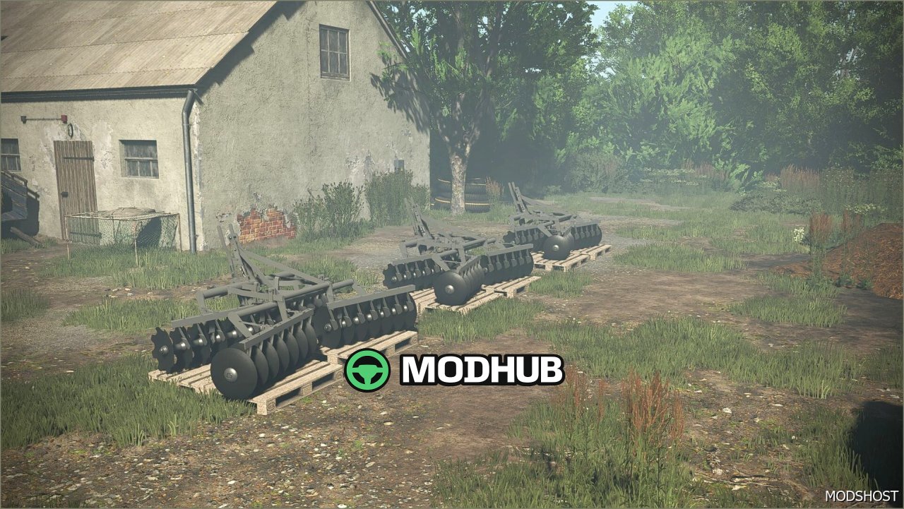 Дисковий плуг Lemind Leskovac Tanjirace Pack для Farming Simulator 25
