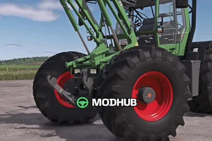 Мод на Легендарний трактор Fendt Xylon 520–524 Pack для FS25 (v1.0.1.1) — 1
