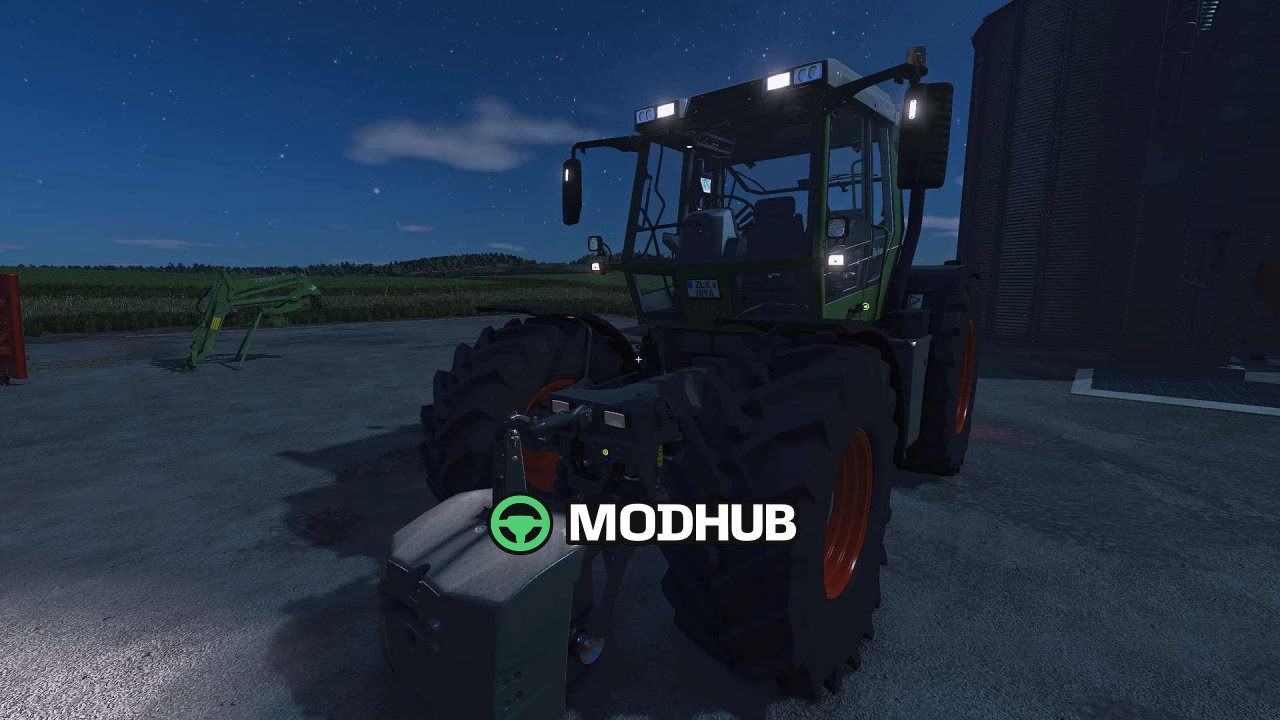 Мод на Легендарний трактор Fendt Xylon 520–524 Pack для FS25 (v1.0.1.1)