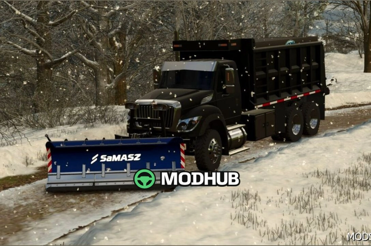 Плуг Samasz Jump320 для Farming Simulator 25