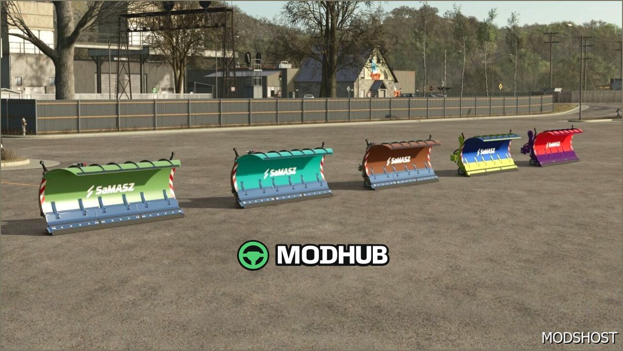 Плуг Samasz Jump320 для Farming Simulator 25