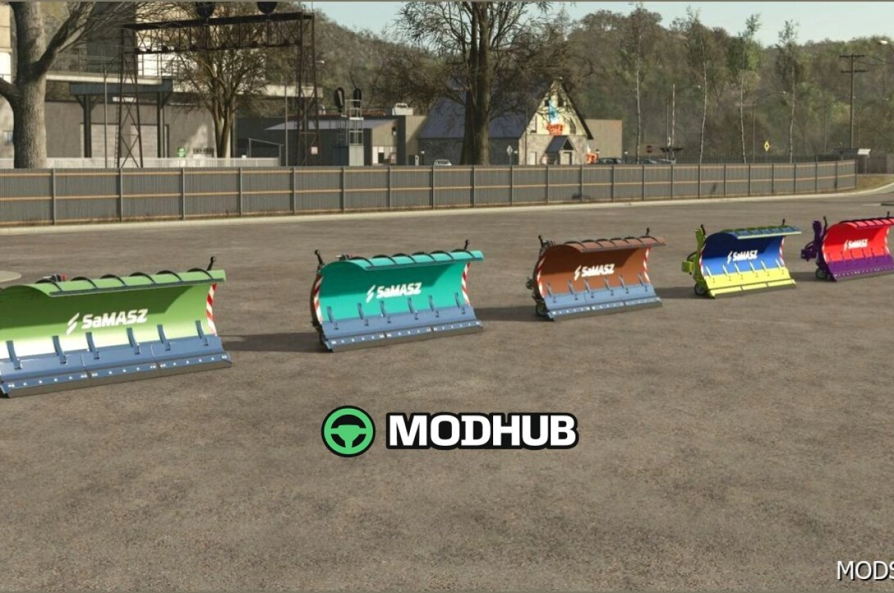 Плуг Samasz Jump320 для Farming Simulator 25