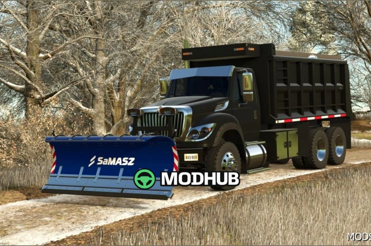 Плуг Samasz Jump320 для Farming Simulator 25