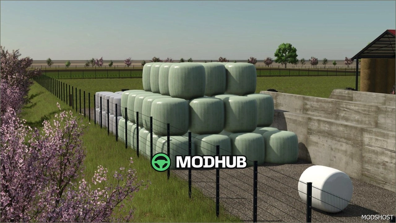 Силосні/солом'яні тюки для Farming Simulator 25