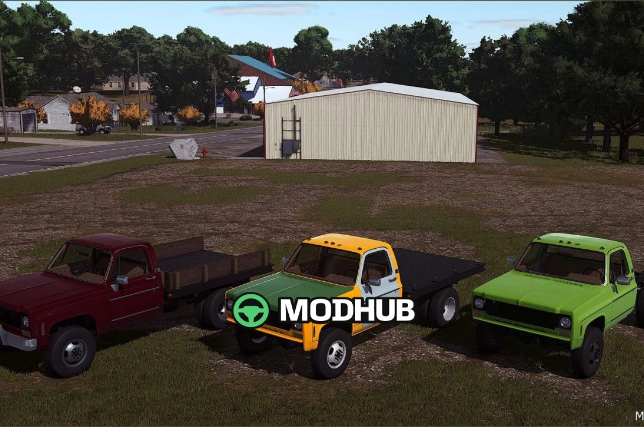 Автомобіль Chevrolet K30 1976 для Farming Simulator 25