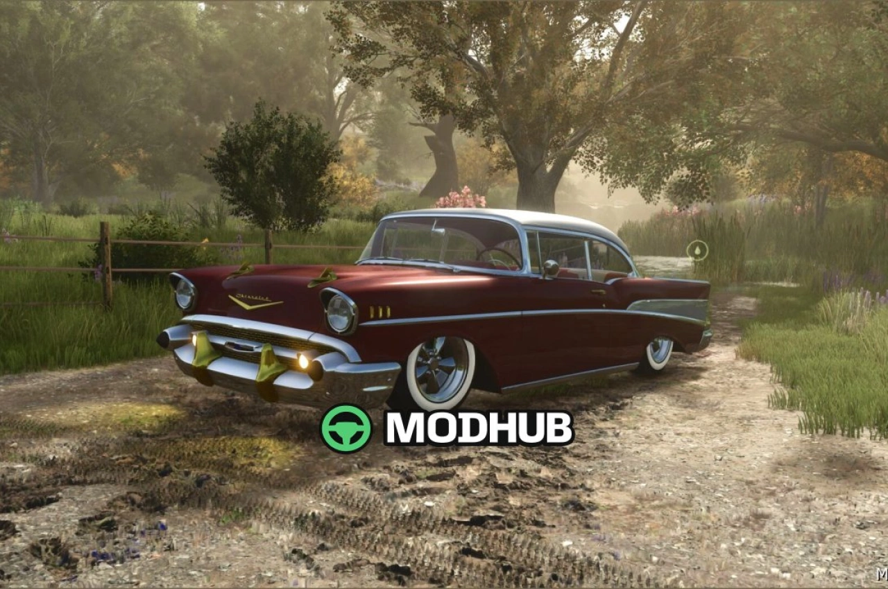 Автомобіль Chevrolet BEL AIR 1957 для Farming Simulator 25