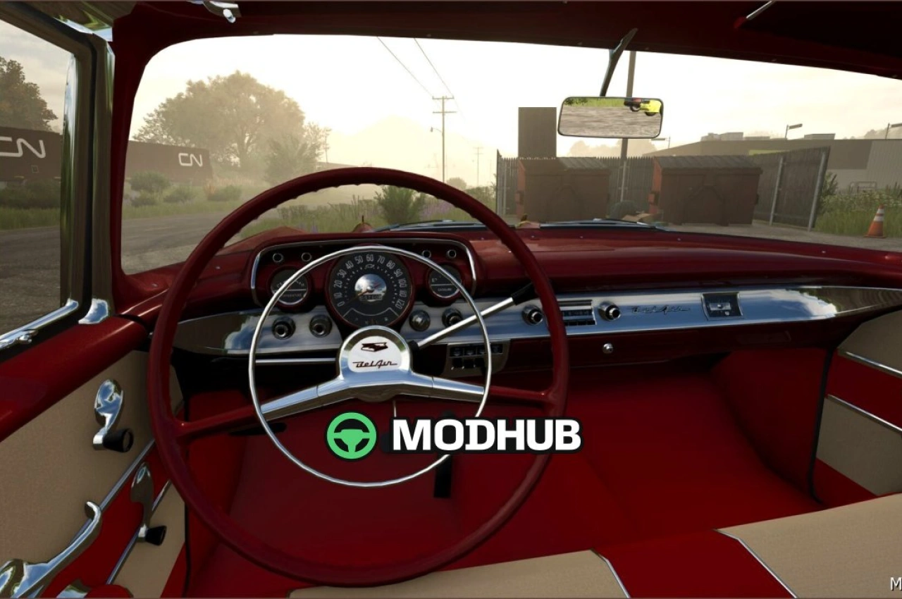 Автомобіль Chevrolet BEL AIR 1957 для Farming Simulator 25