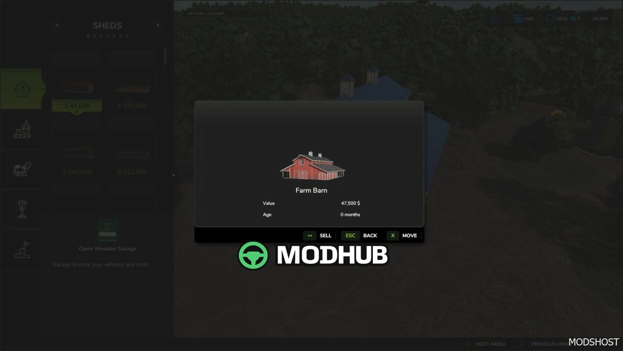 Переміщення власних об'єктів для Farming Simulator 25