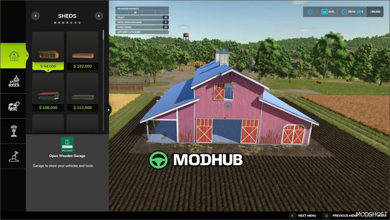 Переміщення власних об'єктів для Farming Simulator 25