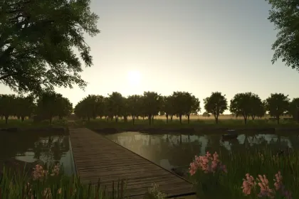 Atmosphärische Karte Great Grandfathers Farm für Farming Simulator 25 — Farm, Wälder und Viehzucht — 1