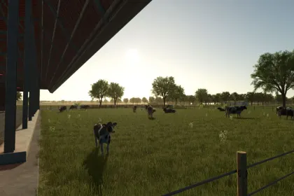 Atmosphärische Karte Great Grandfathers Farm für Farming Simulator 25 — Farm, Wälder und Viehzucht — 3