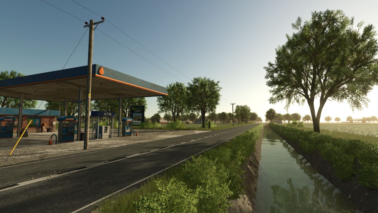 Atmosphärische Karte Great Grandfathers Farm für Farming Simulator 25 — Farm, Wälder und Viehzucht