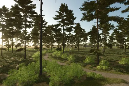 Atmosphärische Karte Great Grandfathers Farm für Farming Simulator 25 — Farm, Wälder und Viehzucht — 6