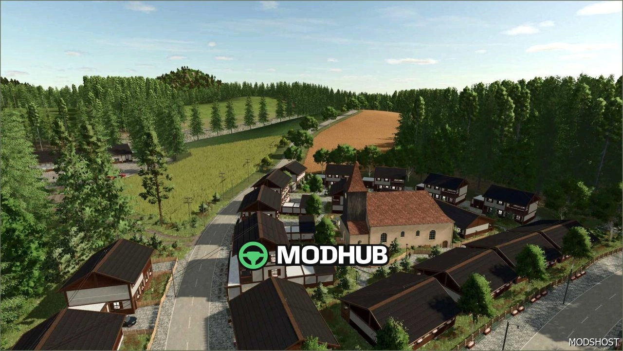 Карта Eichenbach для Farming Simulator 25