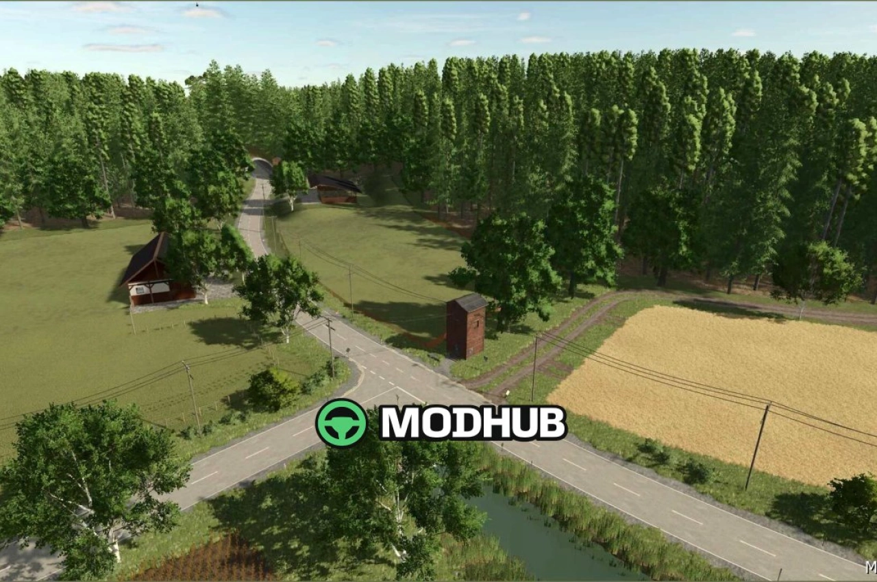 Карта Eichenbach для Farming Simulator 25