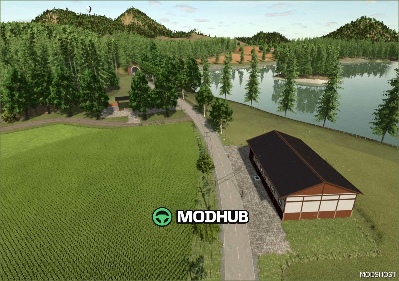 Карта Eichenbach для Farming Simulator 25