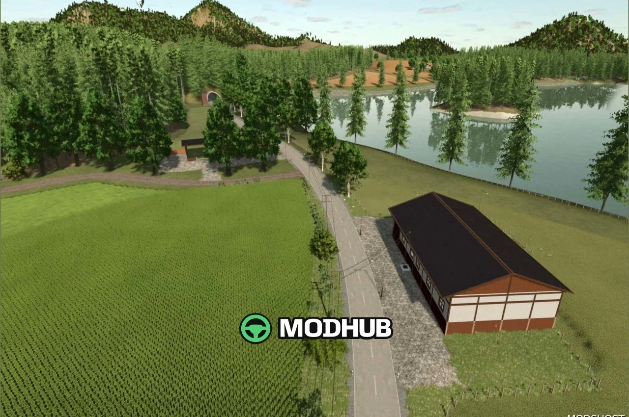 Карта Eichenbach для Farming Simulator 25