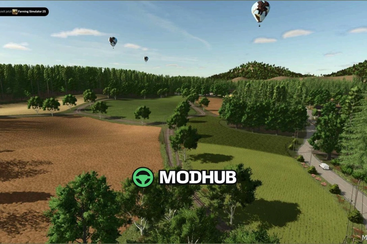 Карта Eichenbach для Farming Simulator 25