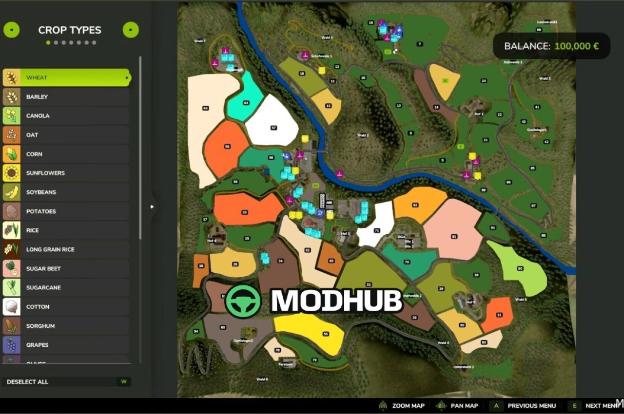 Карта Alpental для Farming Simulator 25