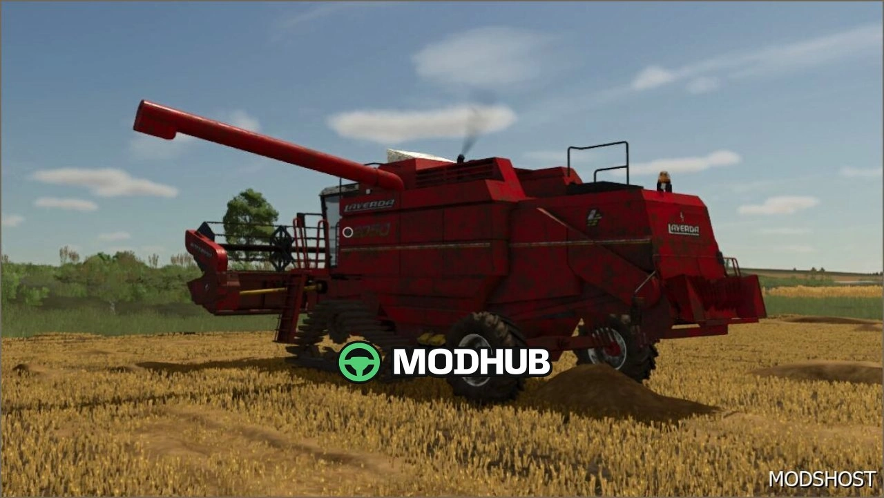 Комбайн Fiat / NH / Laverda (на гусеничному ходу) для Farming Simulator 25