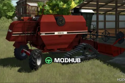 Mähdrescher Fiat 3550 AL (Reisversion) für Farming Simulator 25